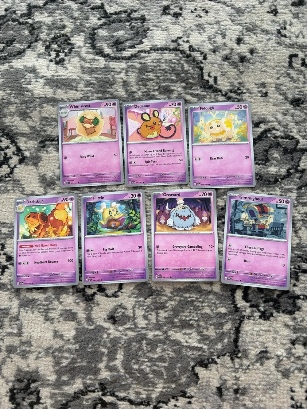 Paldean Fates Binder Builder Lot | 65 Unique Cards | Pokémon Set Collection